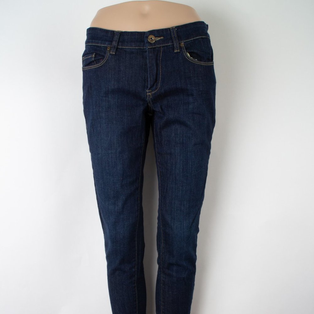 Blank NYC Skinny 28 (29 X 31) Women's Denim Jeans Dark Wash Zip Fly